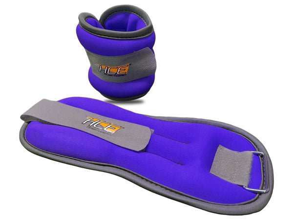 3kg Fixed Ankle Wrist Weights in Pairs - iworkout.com.au