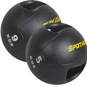 5kg & 9kg Double Handling Medicine Ball - iworkout.com.au