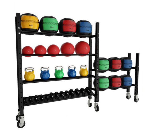 Ultimate Storage Rack (Long Rack with Short Rack) - iworkout.com.au